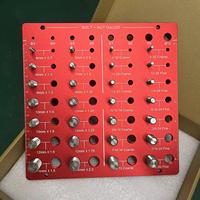 28 Nut and Bolt Thread Checker Nut and Bolt Chart Practical Professional Accessories Identifier Gauge Size Gauge for Plumbers