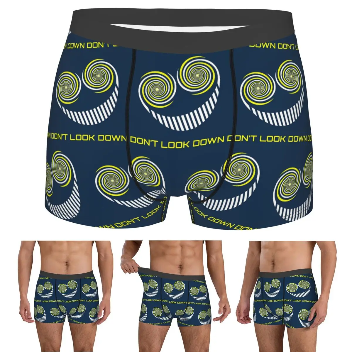 Boxer Underpants Shorts The Smiler Alton Towers Uniform Outfit Merch UkActive Panties Male Soft Underwear for Homme Man Gifts