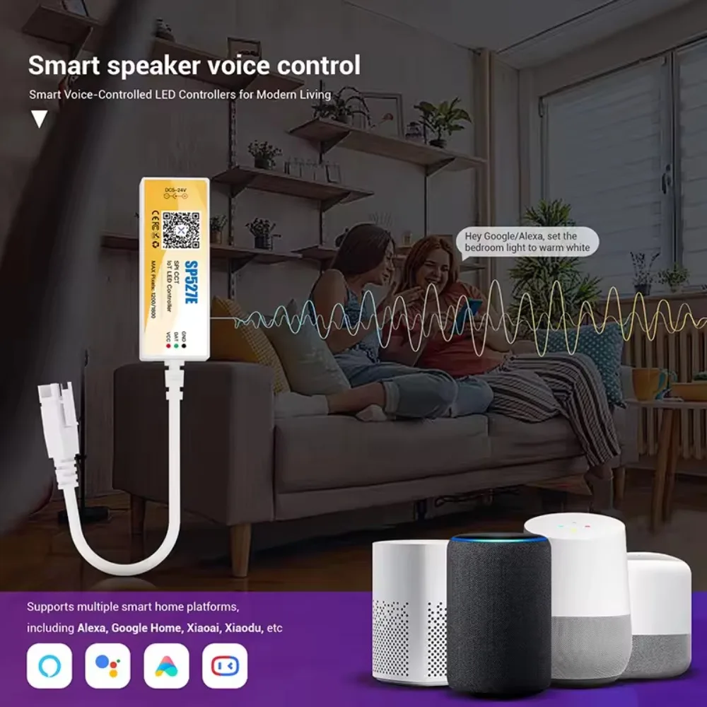 5M 10M WS2811 Flowing Water Led Strip 24V COB CCT Running Water Flowing Ribbon Tape Kit APP/Remote Control Wifi LED Controller