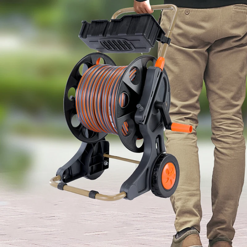 Light-Duty Hose Reel Garden Cart