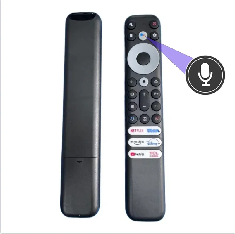 

New RC902V FAR1 Voice Replaced Remote Control Compatible Fit for TCL LED 4K Google TV C735 C635 C835 P735 Series