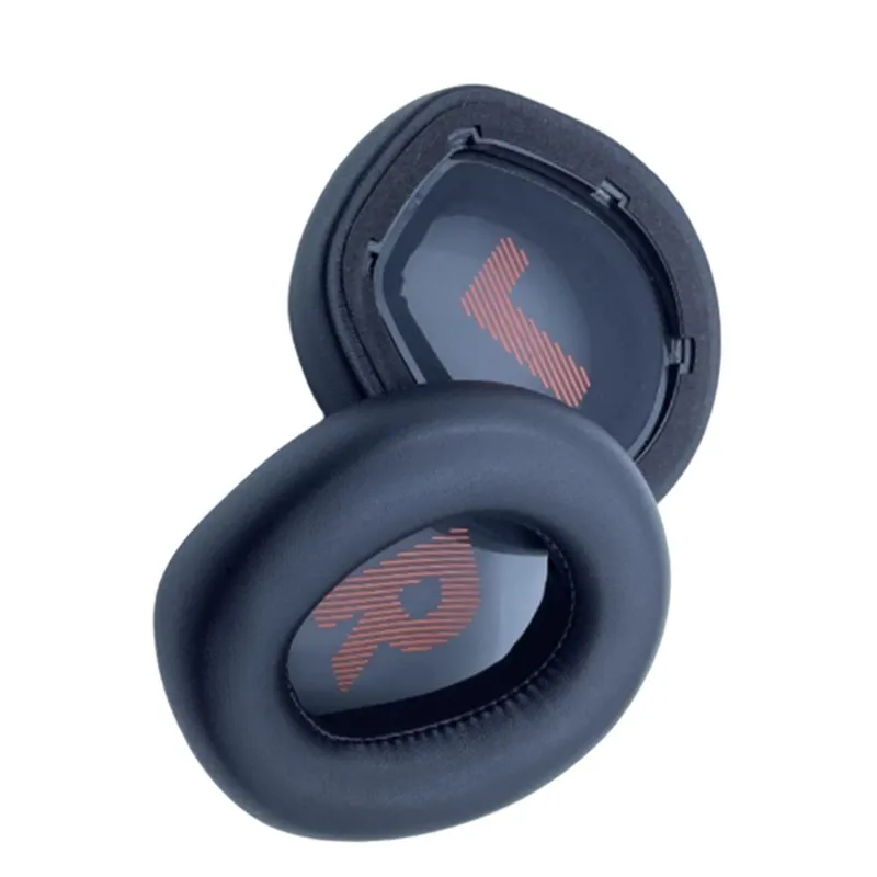 DTB7 Replacement Ear Pads for Quantum Q400 Headphones Soft Foam Memory Earmuff Cushion Set Protein Leather Noise Isolation