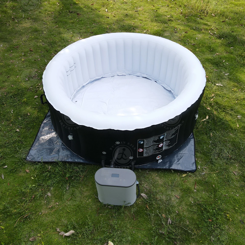 STLF 2025 جديد نفخ حوض سبا ساخن المحمولة في الهواء الطلق سبا حوض استحمام قابل للنفخ دوامة حوض سبا للبيع