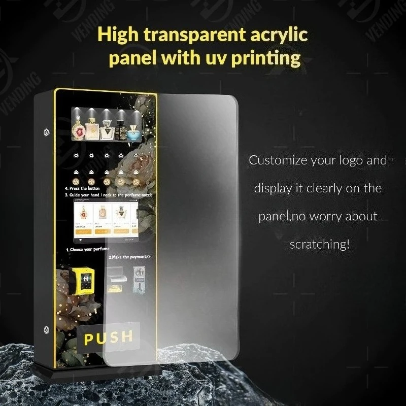 High Efficiency Customized Cosmetic Vending Machine V2.0 Popular Perfume Spray Lipsticks Selling