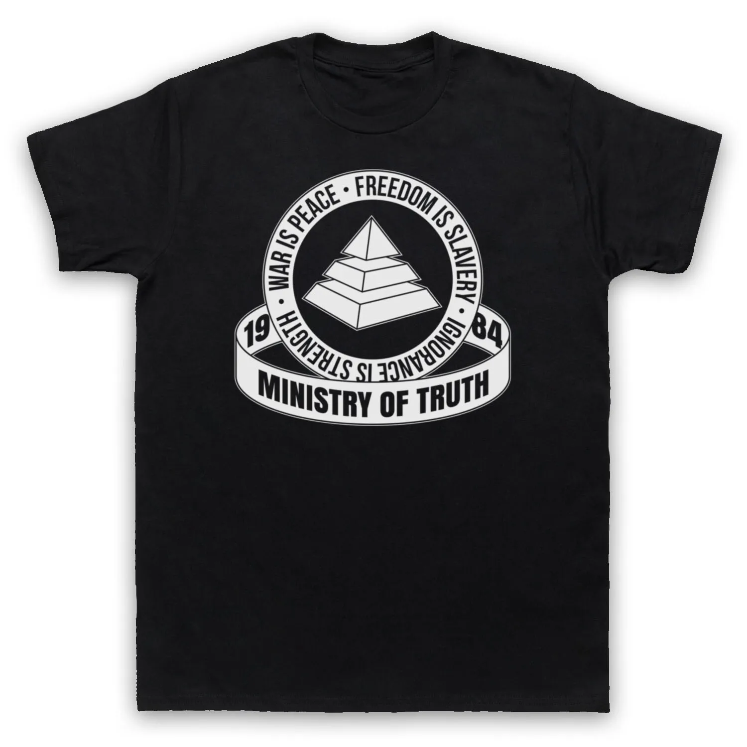 NINETEEN EIGHTY-FOUR 1984 MINÍGIA DE TRUTH MINITRUE MENS & WOMENS T-SHIRT