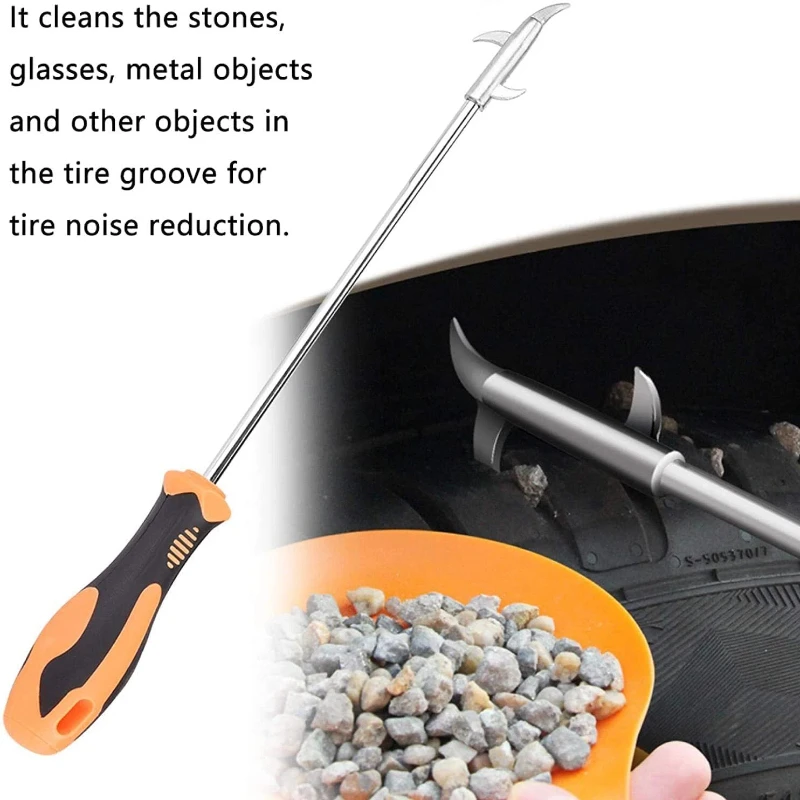 

Universal Tire Cleaning Hook Screwdriver Accessory Car Tire Stone Cleaner Stone Remover Cleaning Tool Tire Repair Tools
