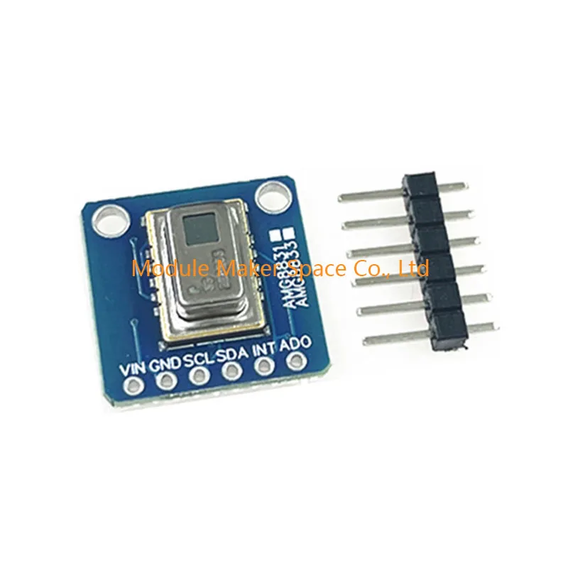 GY-AMG8833 IR 8*8 Modul Kamera Sensor Inframerah Modul Sensor Suhu Array Imager Termal IIC I2C 3-5V