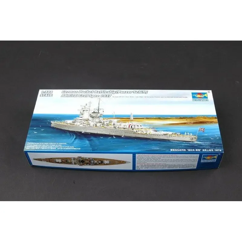 

Trumpeter 05773 1/700 German Pocket Battleship Admiral Graf Spee 1937 - Scale Model Kit