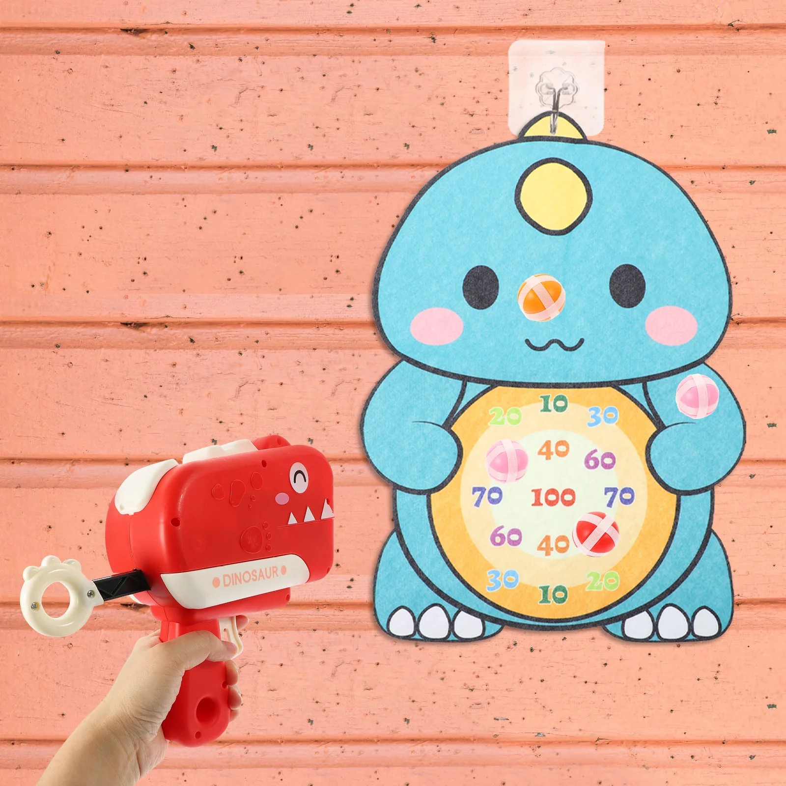 Kleverig balspeelgoed voor buitengazonspellen Roterend Breed buiten Binnen en peuters Gooien Kinderen