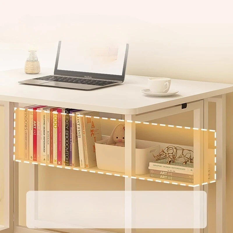 Folding Desk Small Foldable Desk for Small Space, Writing Computer Desks in Study