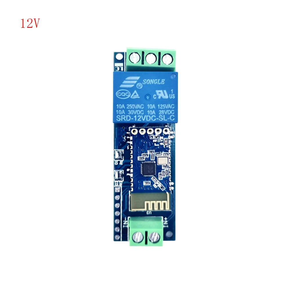 5V/12V 10A 1 Channel SPP-C Bluetooth Relay Module Internet Of Things Smart Home Phone AP Remote Control Switch For Android Phone