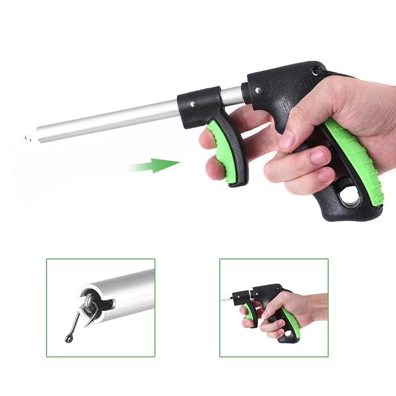 Fishing tongs, fish lip clip set, fishing remover, multi-function fishing tool, suitable for saltwater, fresh water, ice fishing