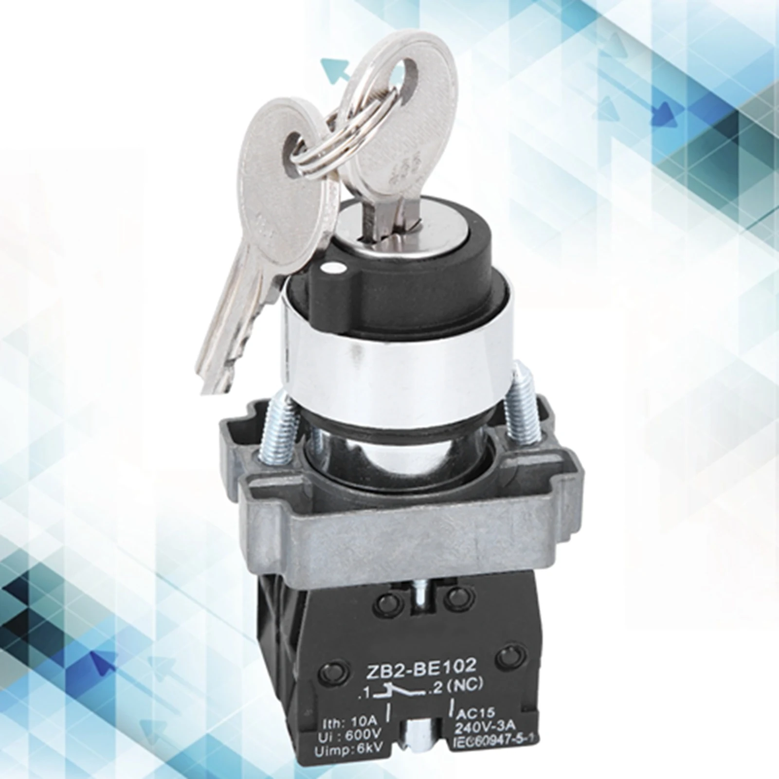 Key Lock  Key  Key  Lock ZB2‑BE102 Key Lock  2 Positions Antioxidant Good Conductivity Key  Lock