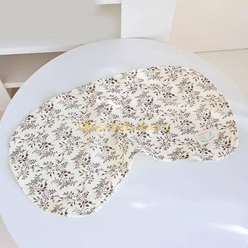 E7CE Newborn Shoulder Burp Cloth Multipurpose Absorbent Burping Rags with 6 Layer