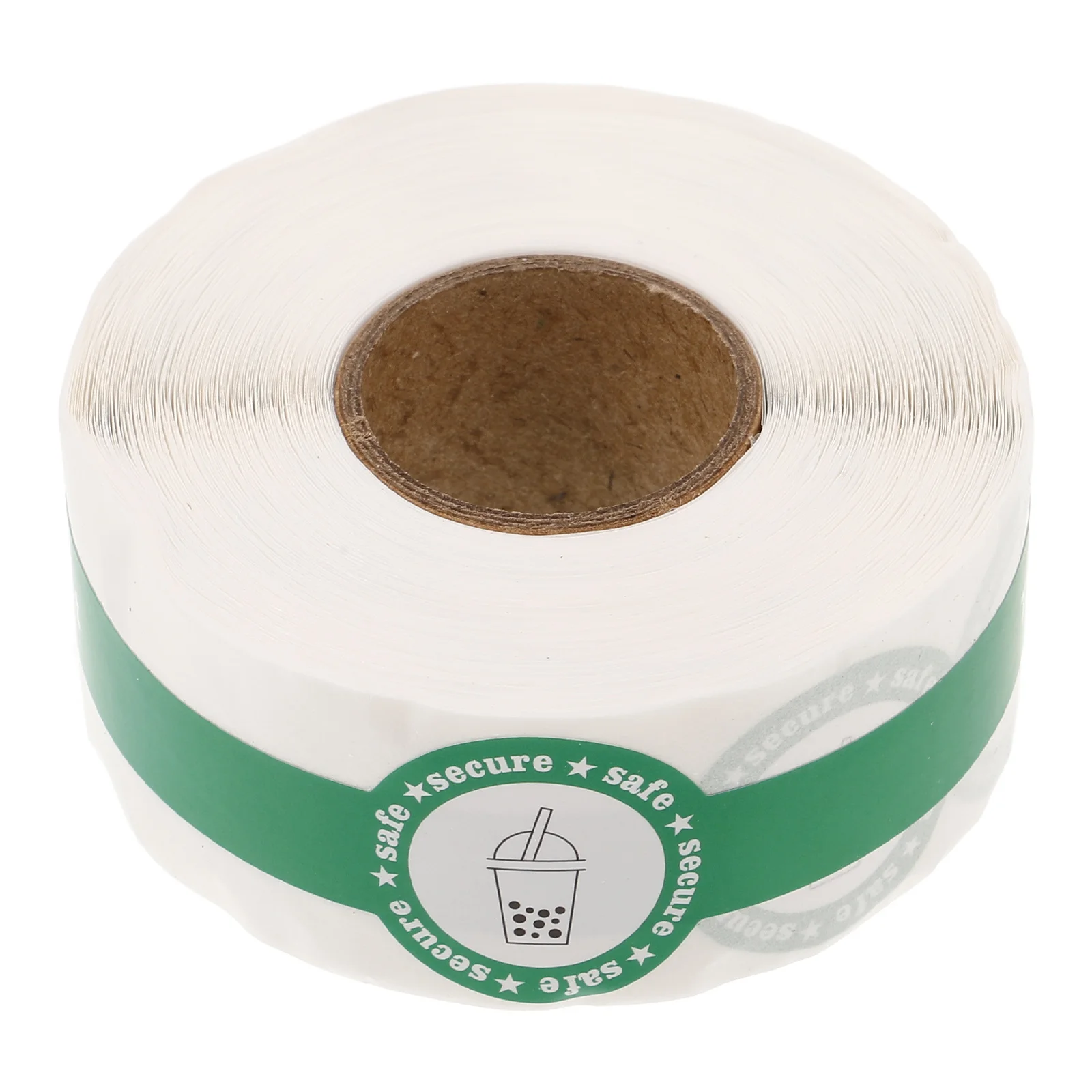 

1 Roll Sealing Stickers Tamper Proof Cake Box Sealing Sticker DIY Baking Drink Coffee Dessert Seal Labels Make A Face Stickers