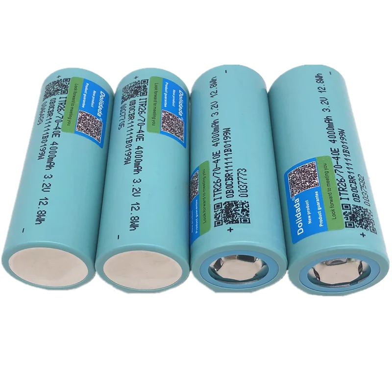 Lifepo4 26700 3.2V 4000mah Rechargeable Lithium Iron Phosphate Battery 3C-5C Discharge  Instruments Remote Control Toys