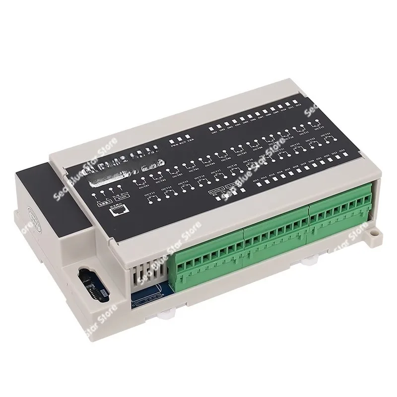 24 relay outputs RS485 Ethernet modbus communication IO controller expansion DO module