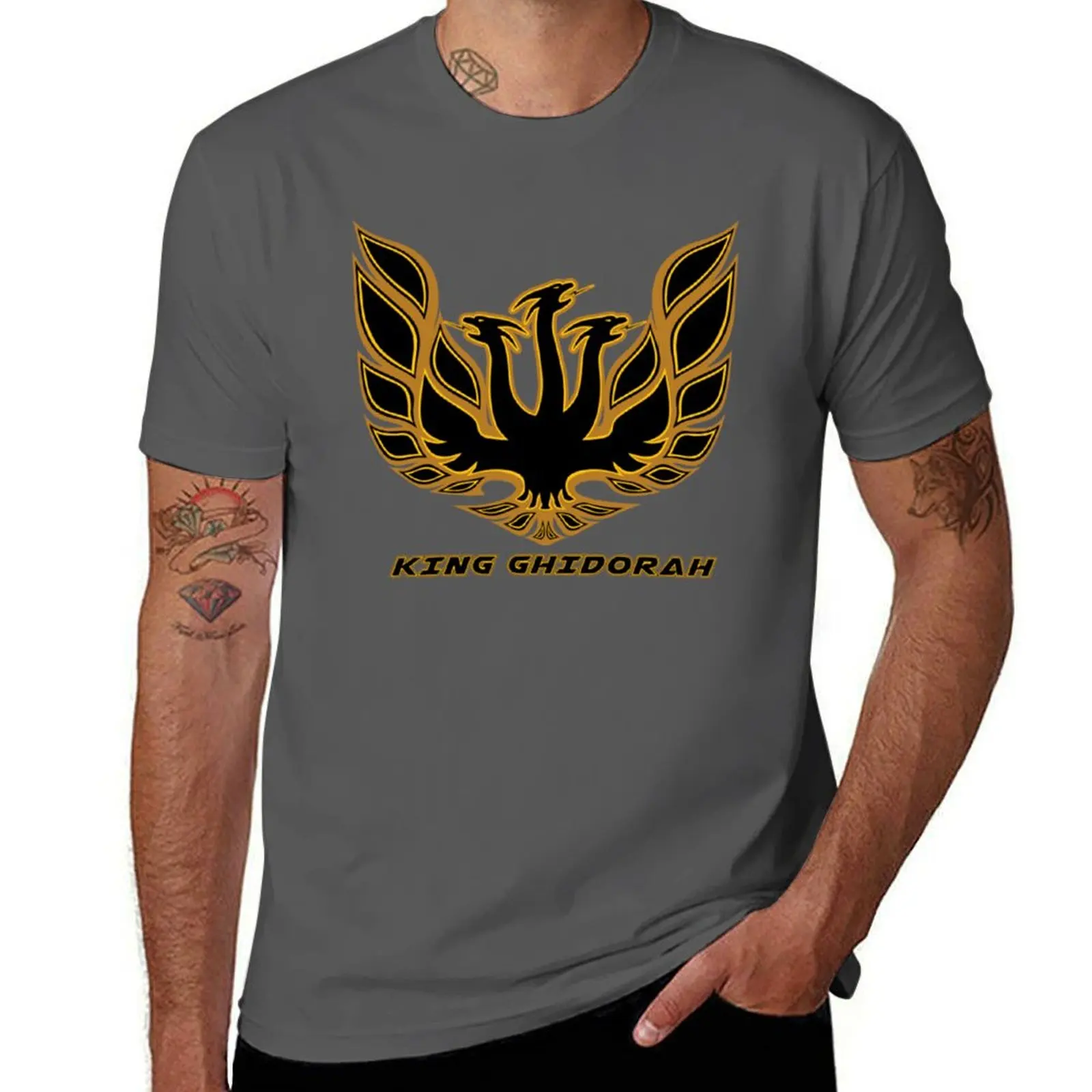 

Ghidorah - King Ghidorah T-Shirt men t shirt cotton 100% man t shirt luxury t shirts for man pack cotton T-Shirt