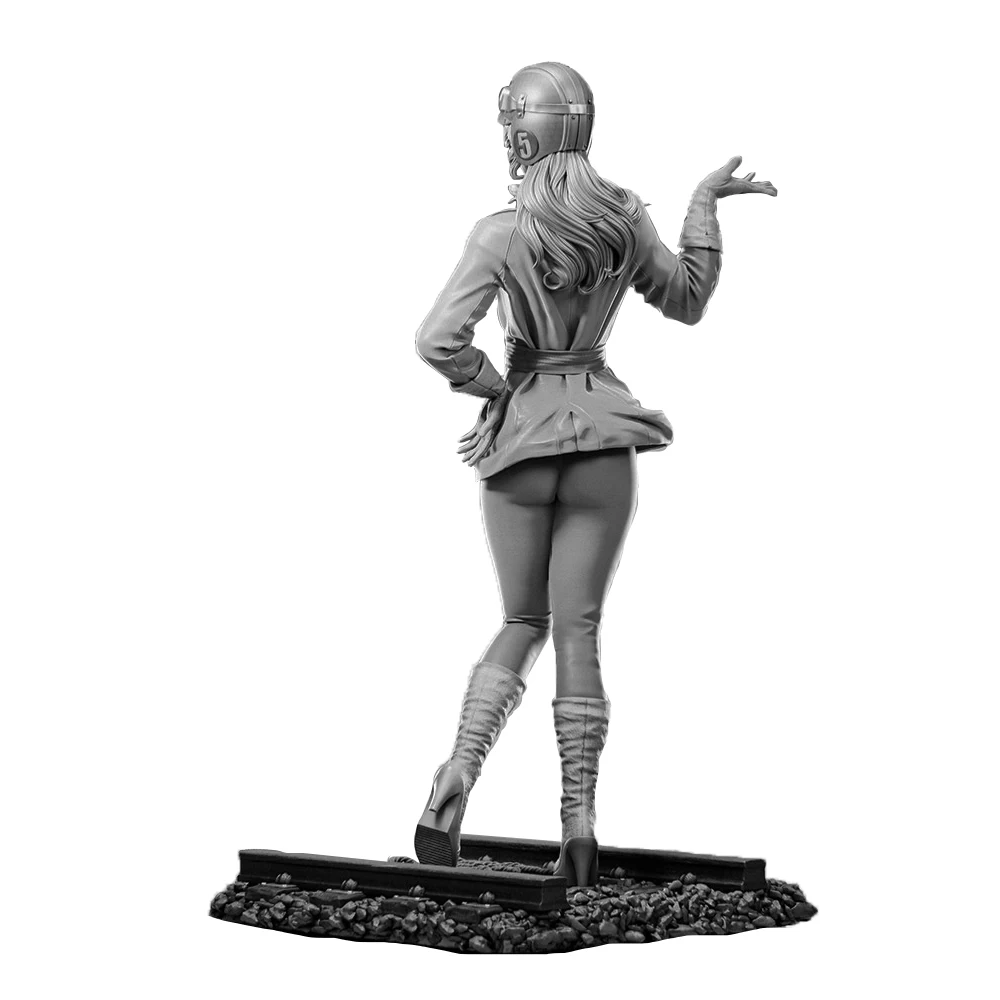 Penelope 1:18 Scale Unpainted Resin Model Kit - DIY Anime Girl Collectible Figure for Painting & Display (A2941)