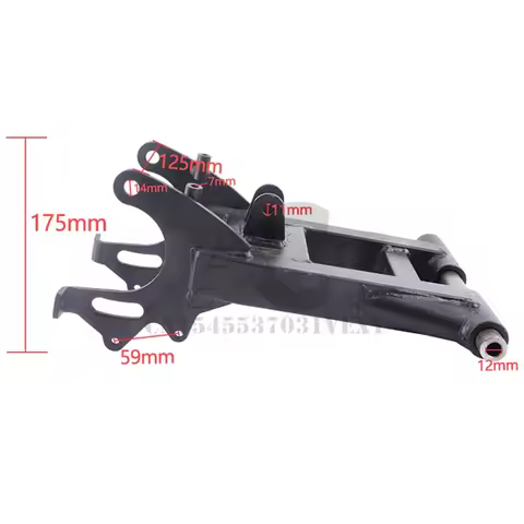 820mm modified four-wheel go-kart ATV 125 150 200cc bull shockproof rear axle flange assembly