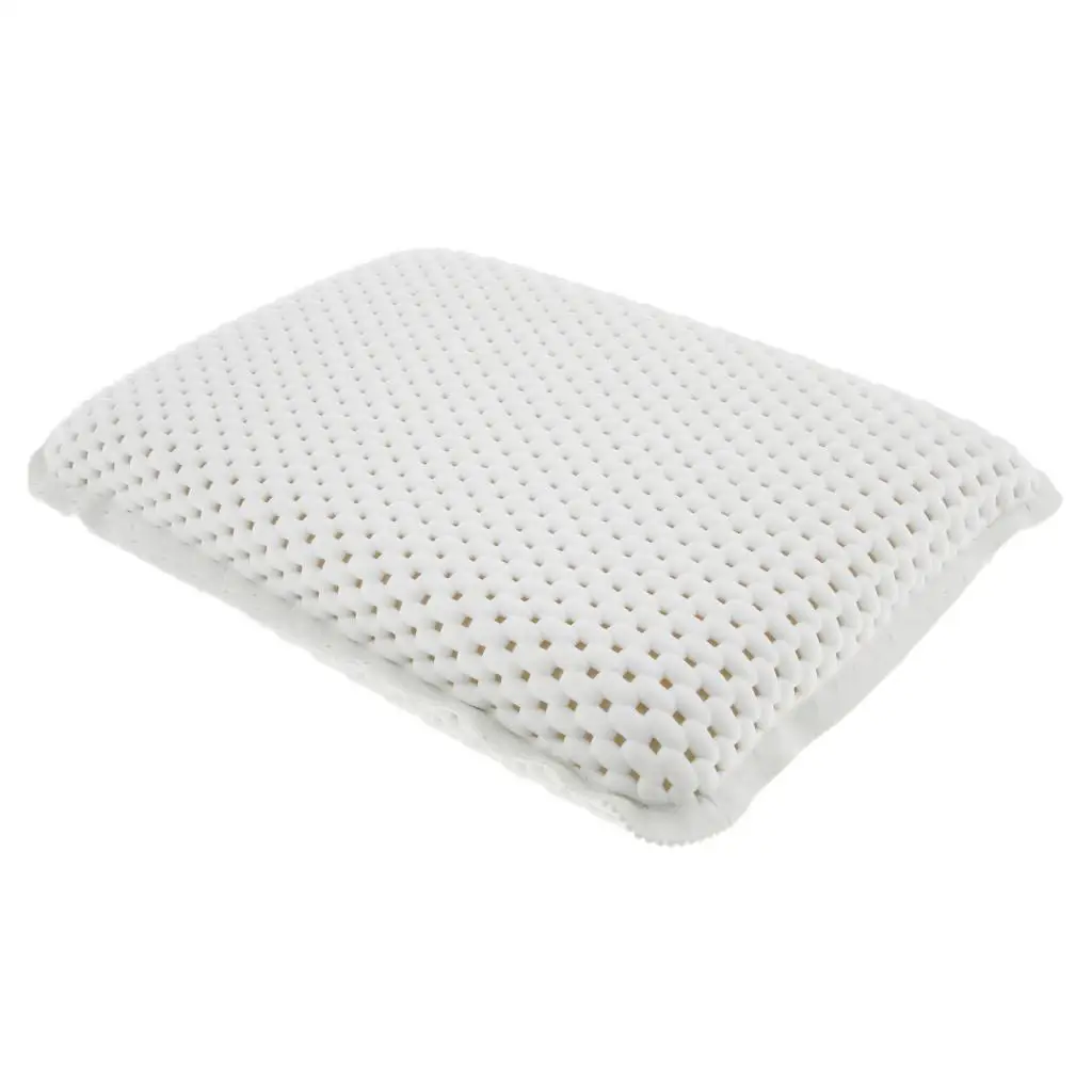 Hot Tub Pillow Waterproof Mesh Bath Cushion Suction Cup Bathtub Headrest for Family Bathroom Support