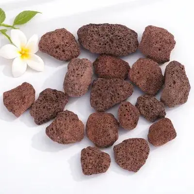 

Fish Tank Volcanic Rocks Aquarium Filter Stone Porous Surface Water Ornament Absorb Harmful Waste Stabilize Water