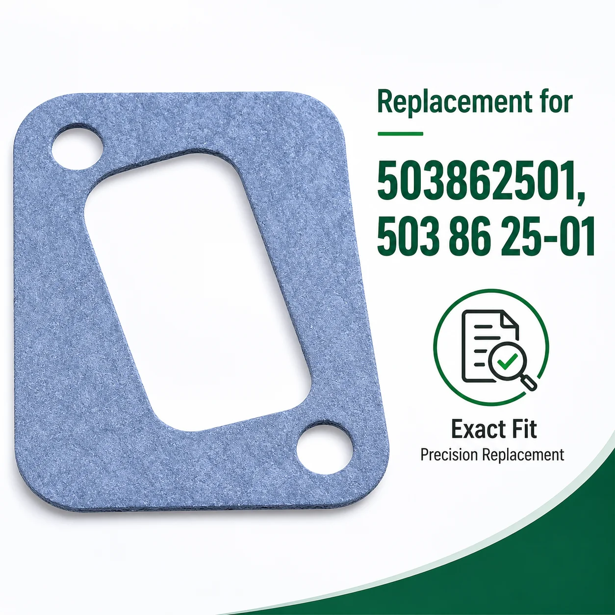 Exhaust Muffler Gasket Replacement For Husqvarna 340 345 346XP 350 353 351 Jonsered Chainsaw Parts 503862501 503 86 25-01