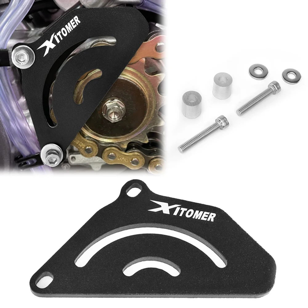 

For Honda CR250R CR500R CR 250R 500R 1986-2001 Motorcycle Aluminum Front Sprocket Cover Guard Case Saver Chain Chain Protector