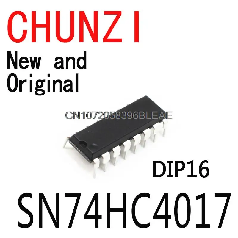 10 قطعة جديدة ومبتكرة 74HC4017 المتكاملة IC DIP-16 SN74HC4017
