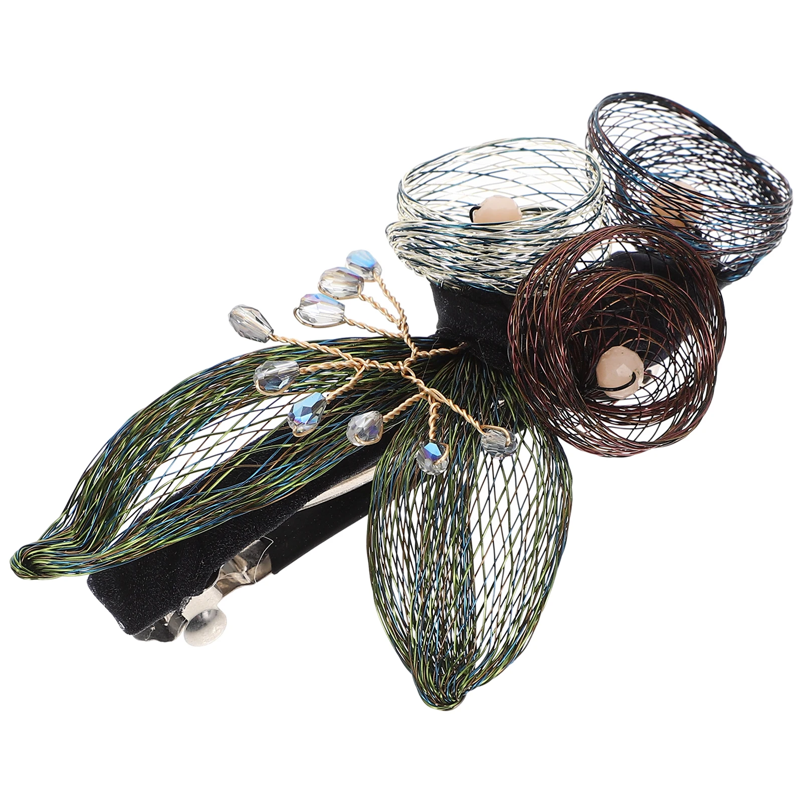 

Fashion Hair Barrette Large Ponytail Clip For Women Thick Hair Wedding Ceremony Cosplay Birthday Banquet Durable Styling