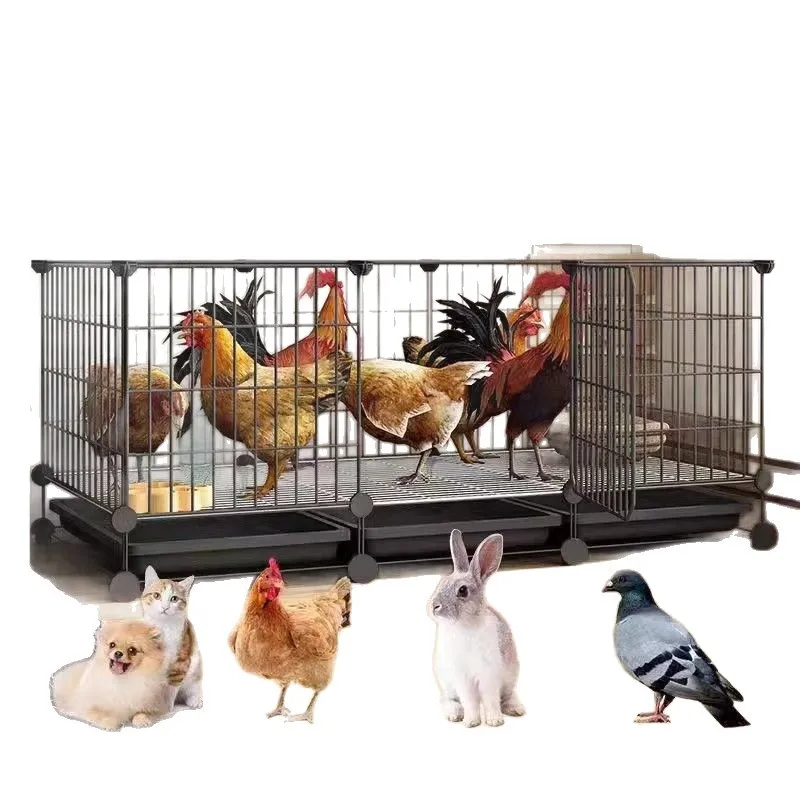 

Chicken cage household outdoor large indoor rural duck special barbed wire feeding chick breeding chicken house