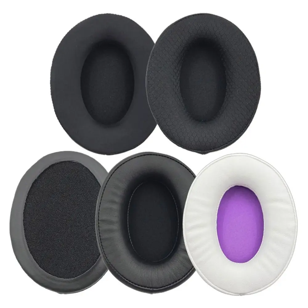 1 Pair Soft Earmuffs Foam Pad Headphones Accessories Earbuds Cover Ear Pads Ear Cushion for HyperX Cloud Mix Flight Alpha S