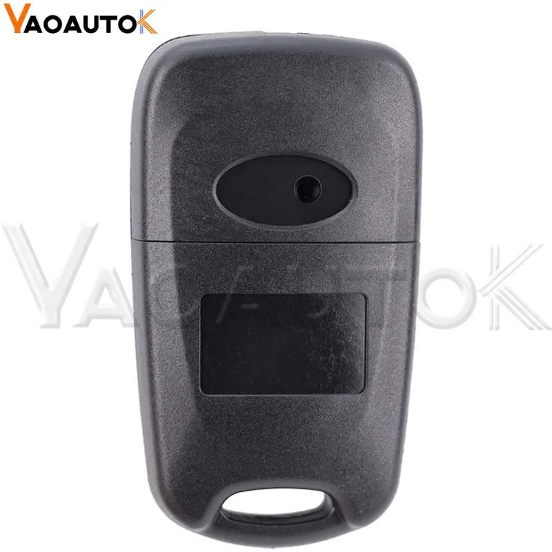 Flip Replacement Remote Car Key Fob Case For Kia Hyundai Rio Soul For Sportage 2010-2014 3 Buttons Key Shell TOY40 HYN10R Blade - view 2