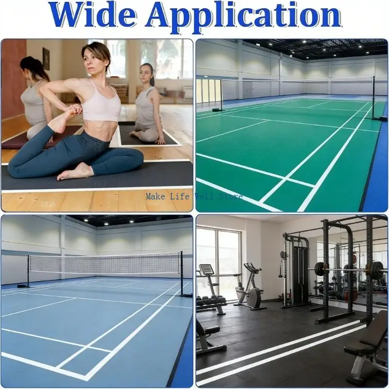  Slip Resistant Sports Field Marking Tape in Bright dyes for Indoor Outdoor Use