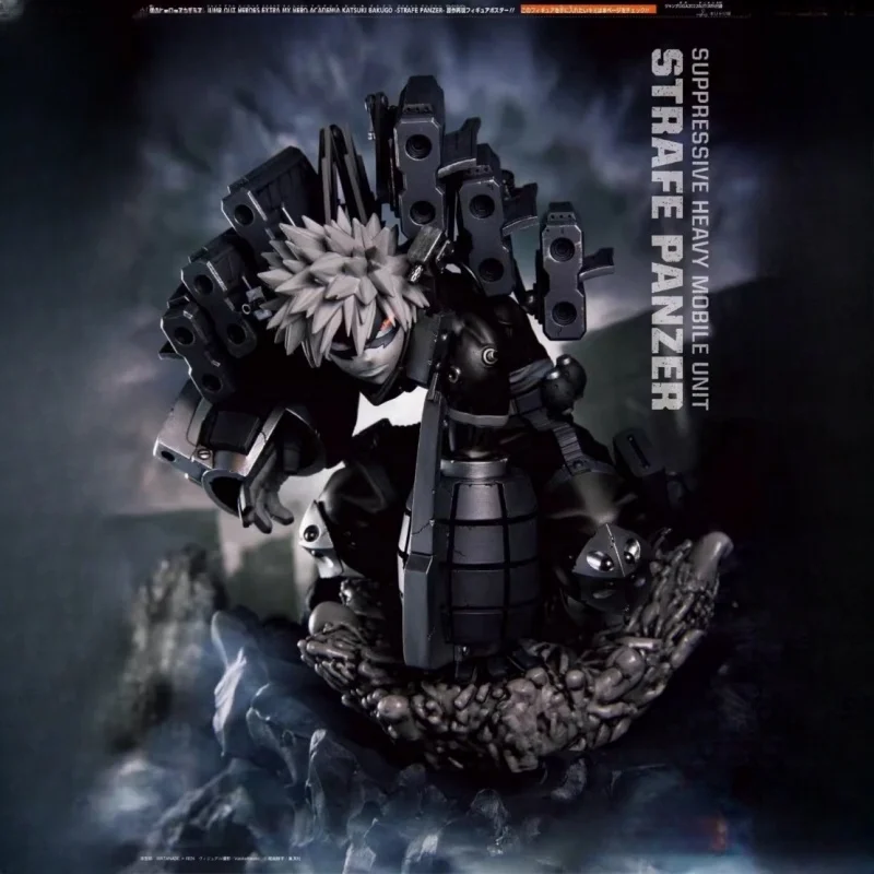 

Bandai JUMP HEROES EXTRA My Hero Academia Katsuki Bakugo Black Limited Japanese Authentic Action Figure in Stock Fast Shipping
