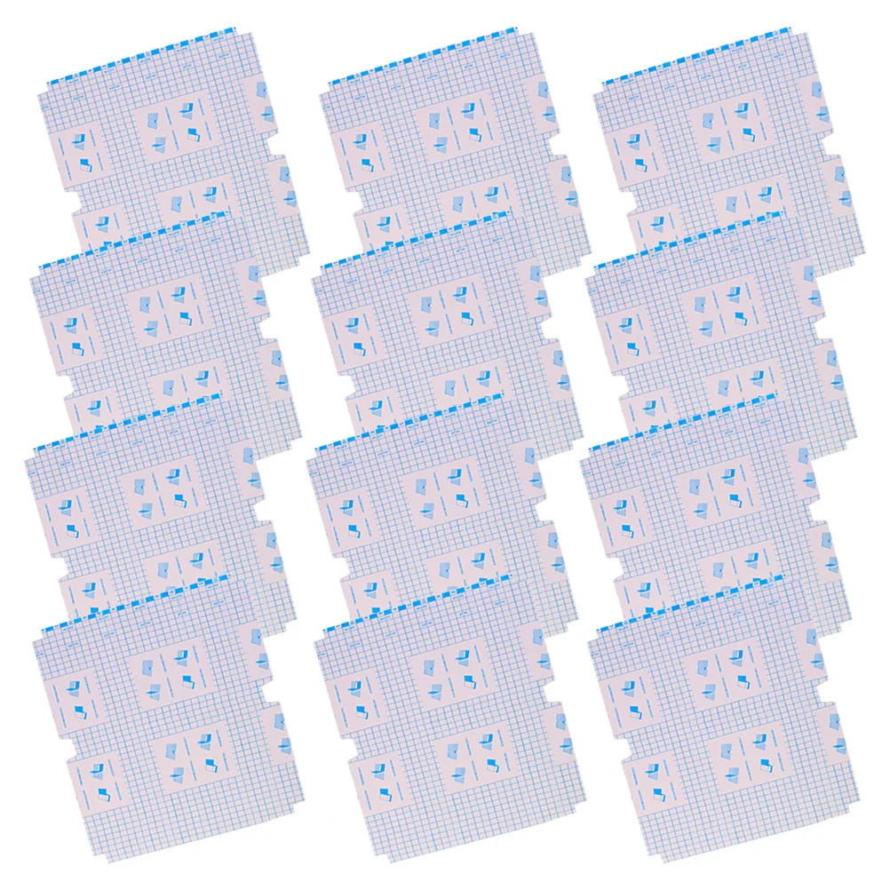 16Pcs Transparent Frosted Book Covers Self-Adhesive Plastic Textbook Waterproof Anti-Slip Protective Films for Students