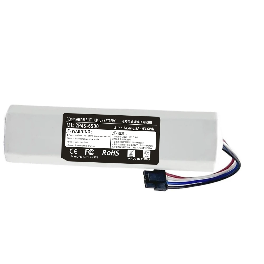 6500mAh Replacement Battery Compatible with Dreame L10/L10s Pro/Z10 Pro D10s/D10 Plus Robotic Vacuum Cleaner.