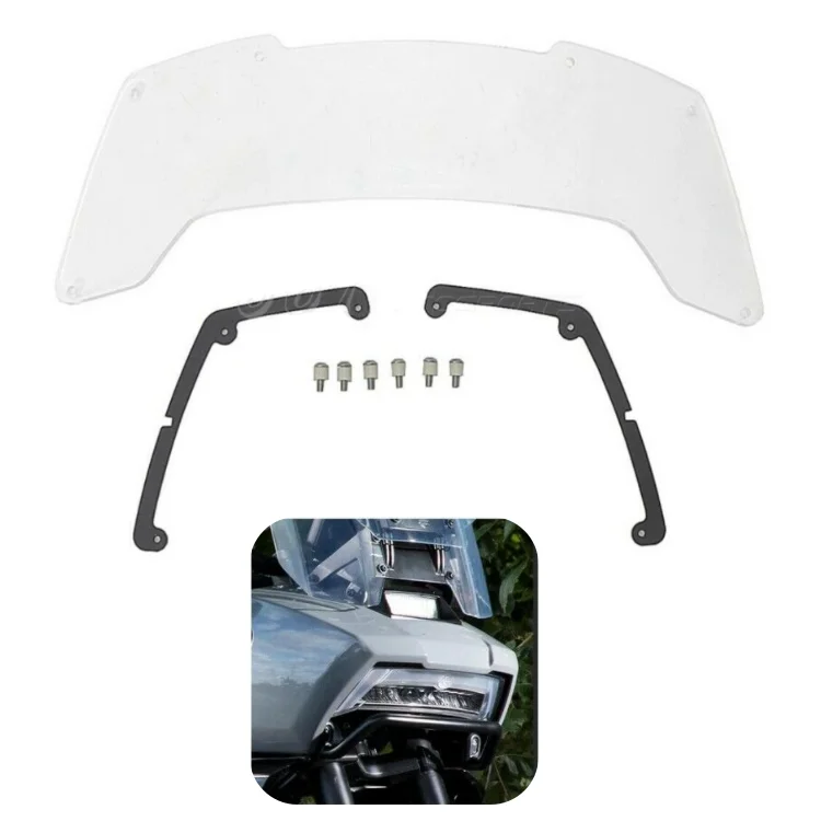 Clear Headlight Protector Guard Headlamp Shield Protector Cover for  Pan America RA1250 RA1250S 2021-UP