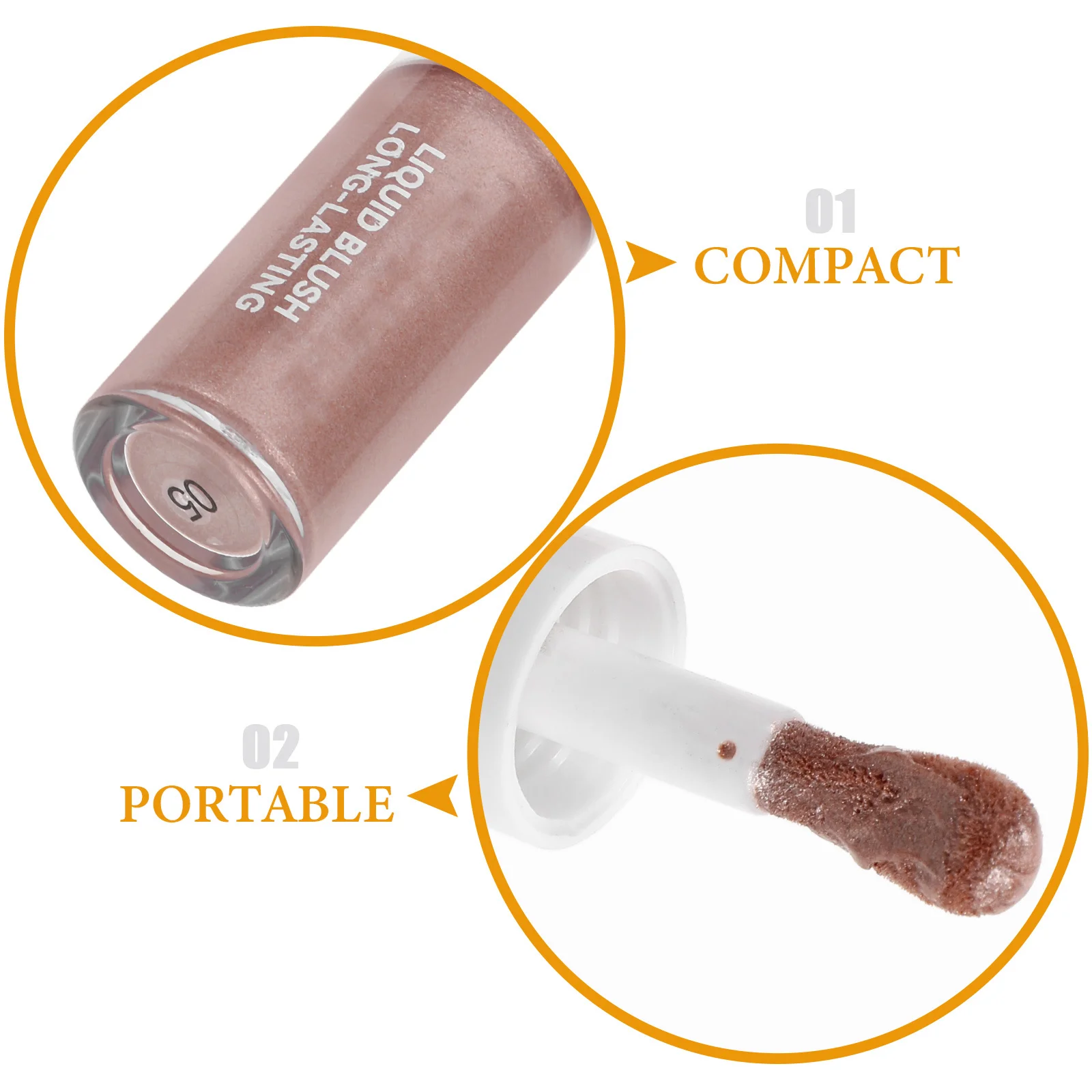 Róż w płynie do makijażu twarzy, wielofunkcyjny cień do powiek, kontur, róż do policzków, styl koreański, długotrwały, naturalny, rozświetlający róż.