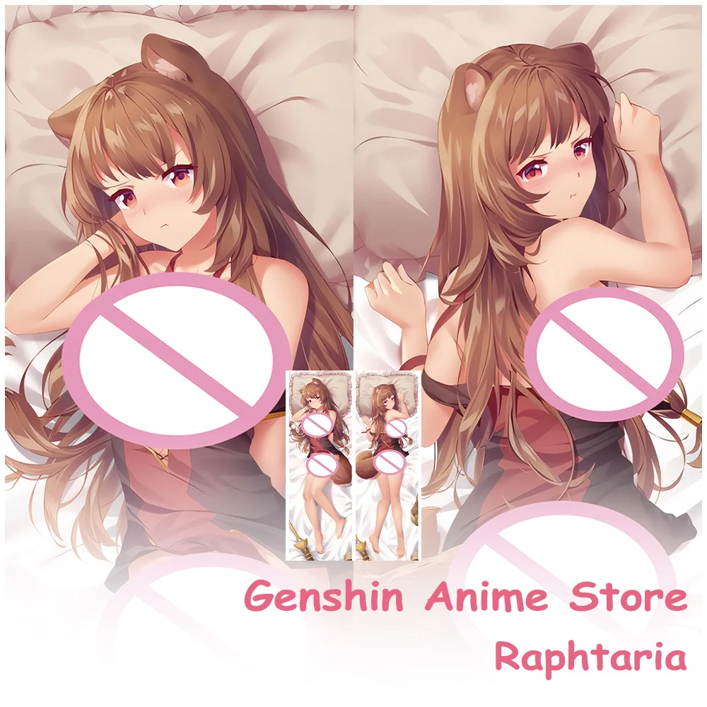 

Anime Raphtaria Pillowcase Dakimakura Hugging Body Cosplay Props Life-Size Cover Otaku Custom Pillow Cushion Covers 50X150