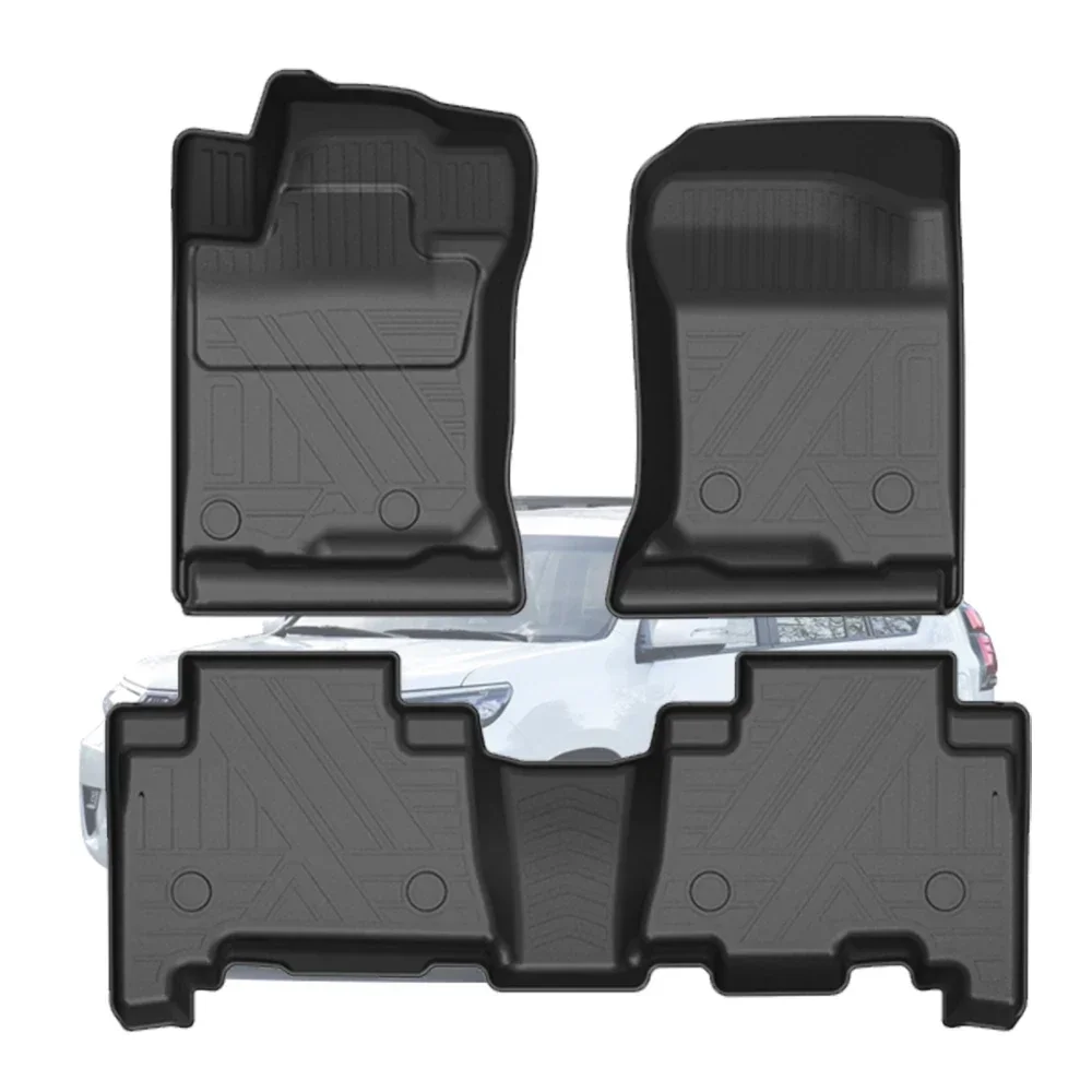 

Muchkey Foot Pad For Toyotsa Land Cruiser Prado 2009 2010 2011 2012 2013 2014 2015 2016 2017 2018 2019 2020 TPE Car Floor Mat