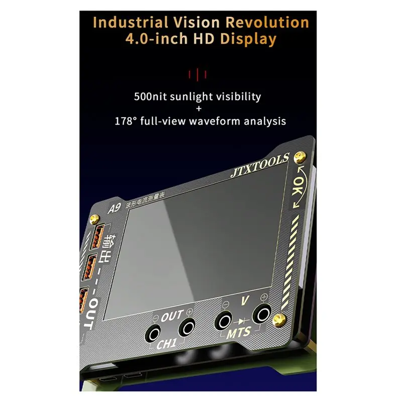 【EFFICIENT 】A9 High-Precision Voltage Current Measurement Meter Waveform Multi-Function Sampling Data Logger PC Computer Control