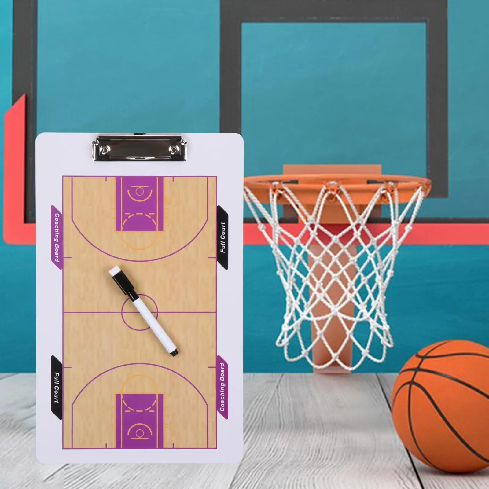 Basketball Coaching Boards Soccer Coaches Display Board Football Coaching Boards Game with Marker Pen Coaches Marker Whiteboard