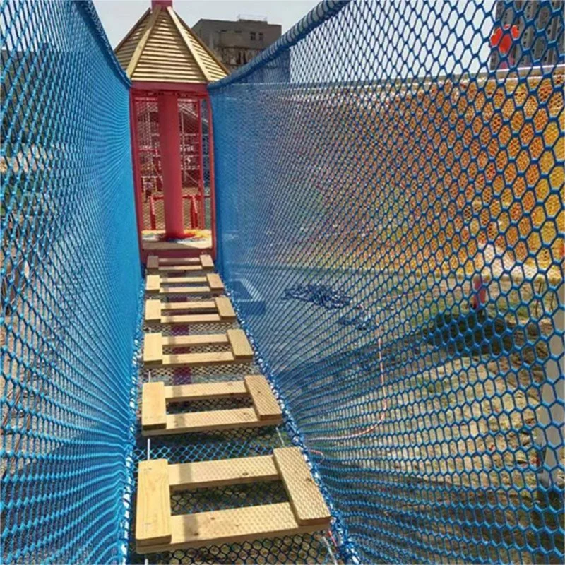 Custom.Outdoor كرة السلة شبكة أمان البضائع الكريكيت كرة القدم الكرة الرياضية حاجز الضميمة صافي سياج شبكة ملعب النايلون #5