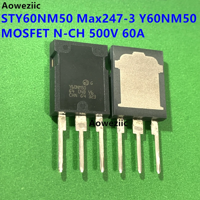 STY60NM50 Max247-3 Y60NM50 500V 60A N channel field-effect transistor brand new and original