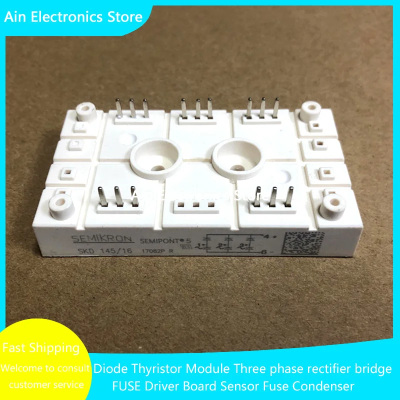 SKD33/16 SKD53/16 SKD83/16 SKD53/12 SKD53/18 SKD145/16 SKD115/16 NEW ORIGINAL IGBT Bridge Rectifier Module IN STOCK