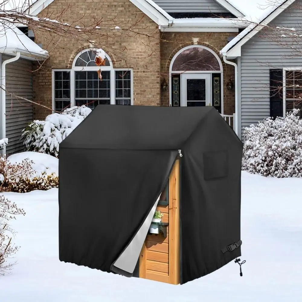 Convenient Children's Game House Cover 210D Oxford Sturdy Children's Playroom Tarp Portable Waterproof Children's Home Shielding