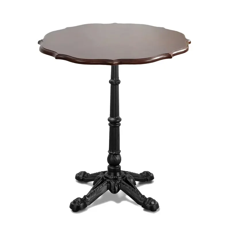 

Minimalist Commercial Catering Furniture One Western Restaurant Bakery Small Round Table Hotel Lobby Reception