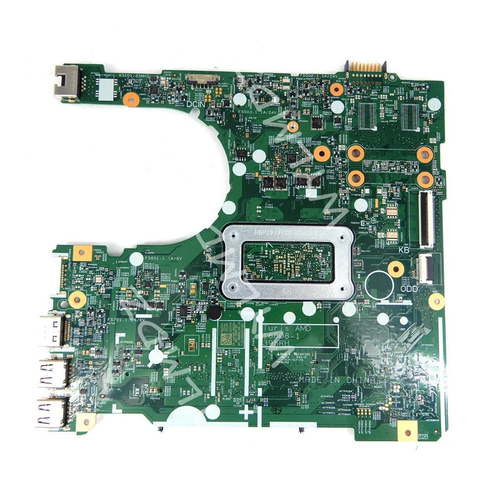 16808-1 With A9-9425 CPU DDR4 Notebook Mainboard For DELL Inspiron 14 3465 15 3565 Laptop Motherboard CN-05V1M4 5V1M4