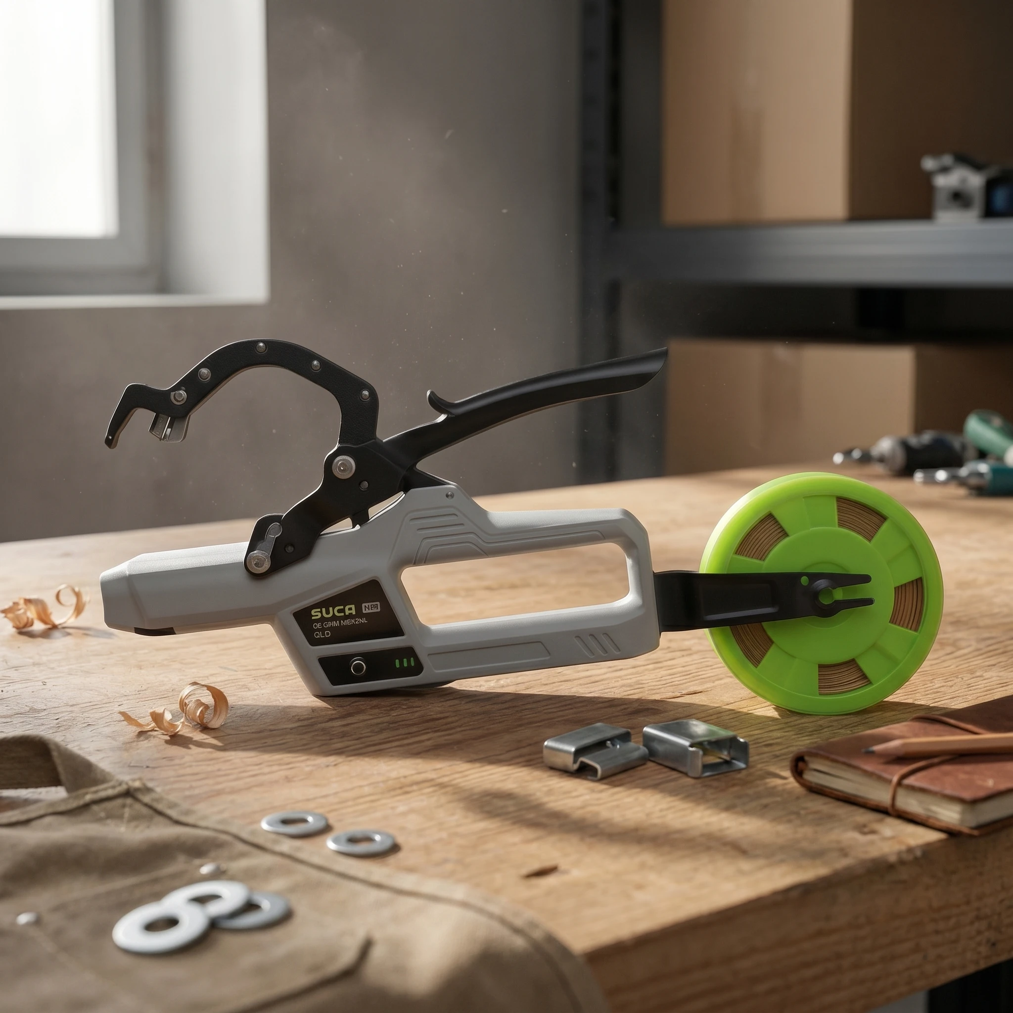 Plant Taping Machine Built-in Cutting Head Vine Tying Machine Electric Tying Tool Grip handleGrip